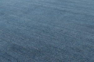 contemporary blue wool rug