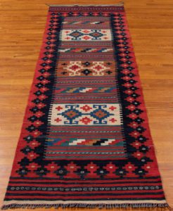 kilim wool rug