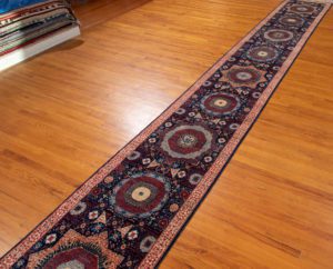 mamluk long runner wool rug