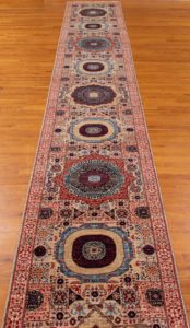 mamluk wool runner rug