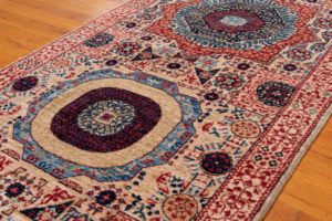 mamluk wool runner rug