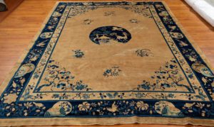 antique peking chinese rug