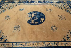 antique peking chinese rug