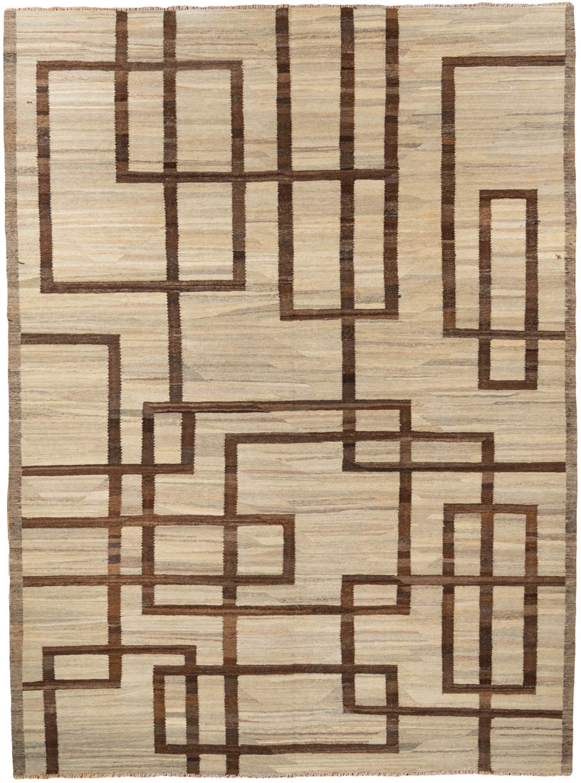 contemporary kilim wool rug