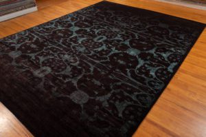 kashkuli wool silk rug