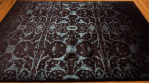 kashkuli wool silk rug