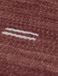 contemporary merino flatweave rug