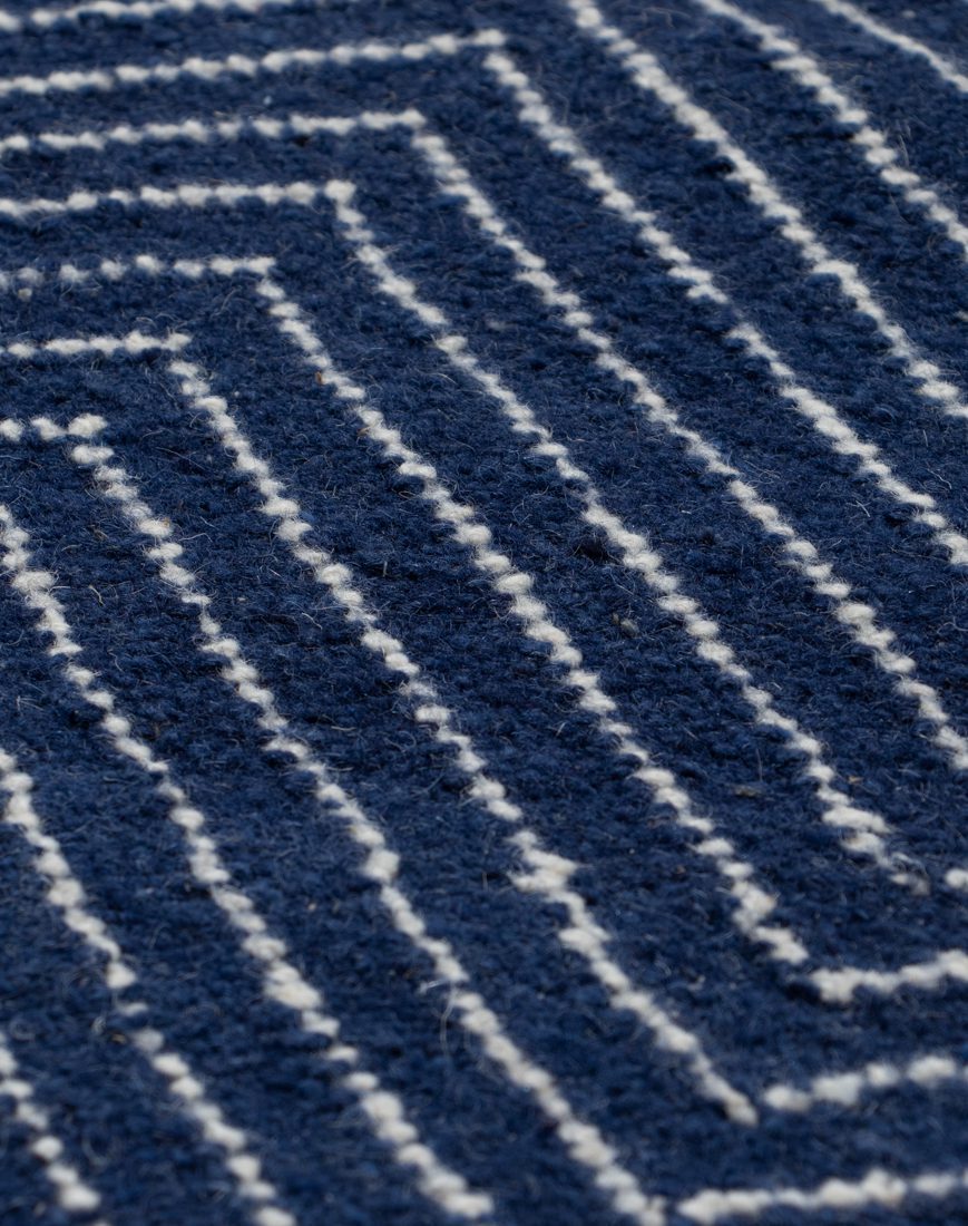 contemporary wool flatweave rug