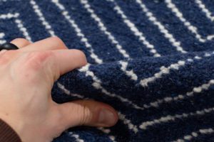 contemporary wool flatweave rug