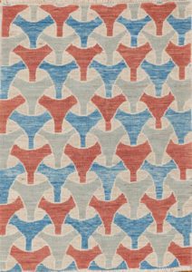 antique reproduction wool rug