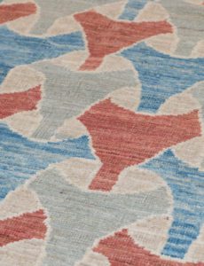 antique reproduction wool rug