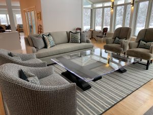 New Zealand wool flatweave