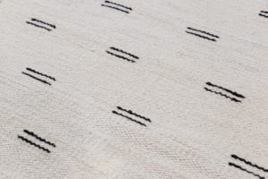 contemporary merino flatweave rug