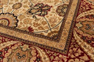 kashan wool rug