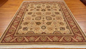 kashan wool rug