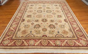kashan wool rug
