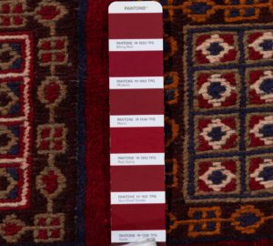 vintage afghan runner rug