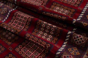 vintage afghan runner rug