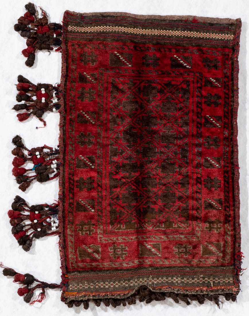 afghan baluch vintage rug