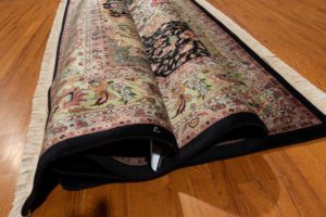 kashan wool rug