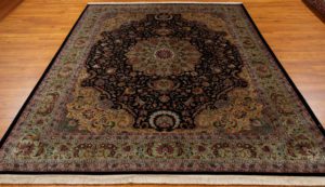 kashan wool rug