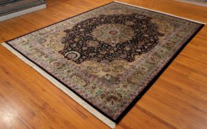 kashan wool rug