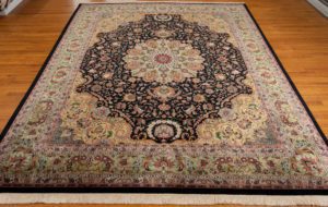 kashan wool rug