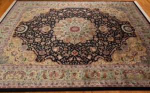 kashan wool rug