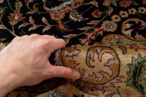kashan wool rug