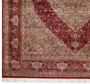 kashan wool rug