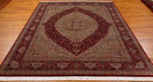 kashan wool rug