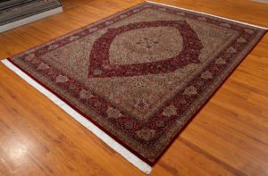kashan wool rug