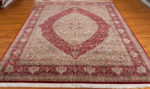 kashan wool rug