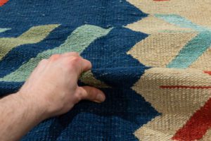 modern kilim wool rug