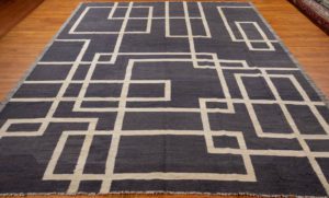 modern handwoven kilim rug