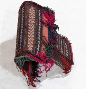 tribal bag wool rug