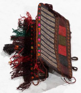 tribal bag wool rug