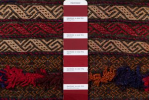 tribal bag wool rug