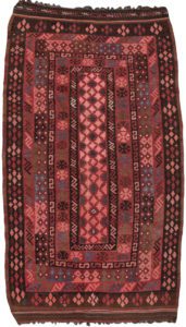maimana kilim wool rug