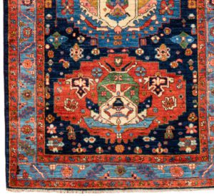 shahsavan wool rug