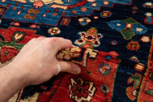 shahsavan wool rug