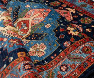 shahsavan wool rug