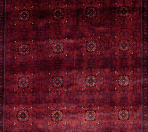 afghan wool rug
