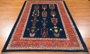 khamsehbaf mughal wool rug