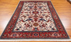 persian heriz wool rug