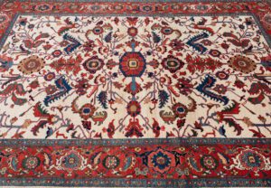persian heriz wool rug