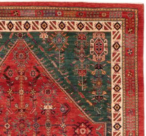 qashqai wool rug