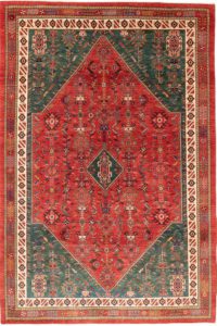 qashqai wool rug