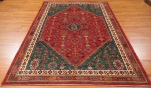 qashqai wool rug