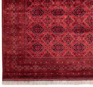 afghan worsted wool rug